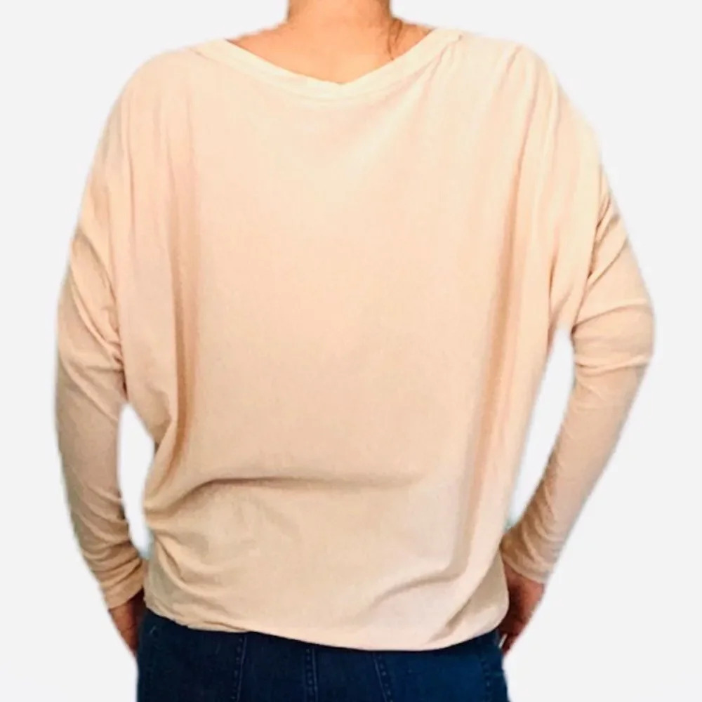 Elizabeth and James Peach Long Sleeve Top